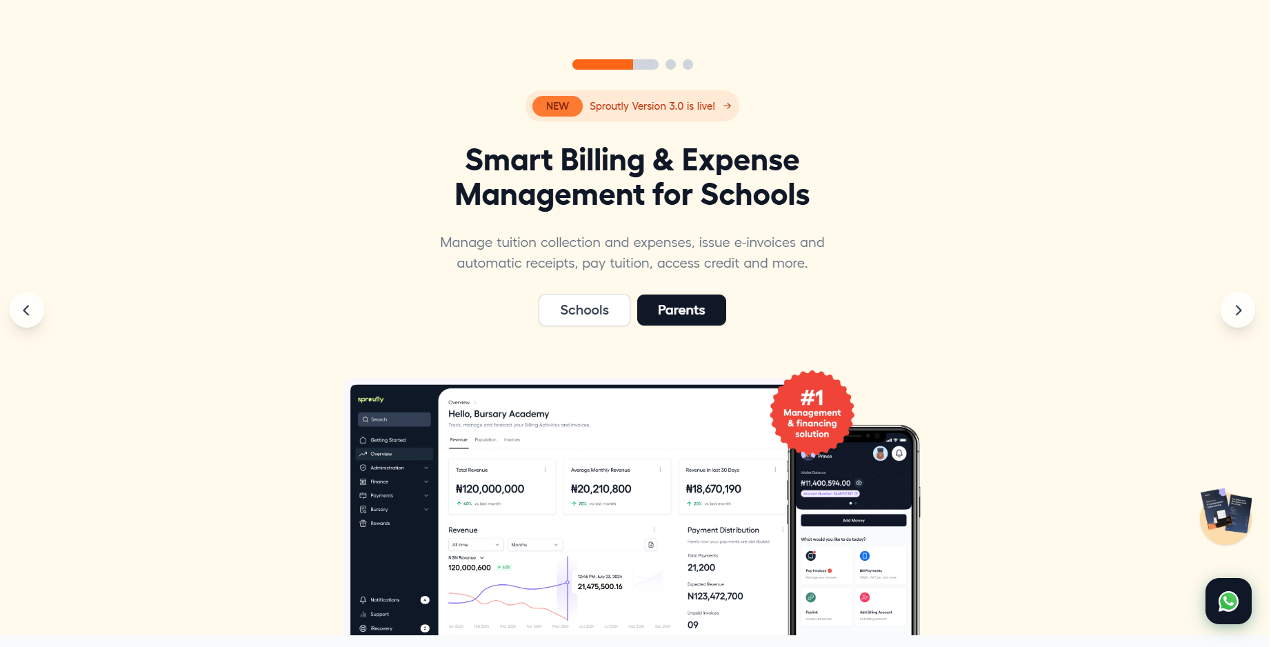 Sproutly Africa interface